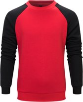 Trui/sweater dames/heren Rood Fleece  XL