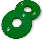 Fractional Plates set 1 kg - olympische halterschijven - 50mm - 2 x 1 kg