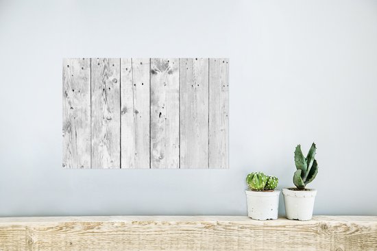 Etagère à affiches - Grijs - Brocante - Wit - 30x20 cm