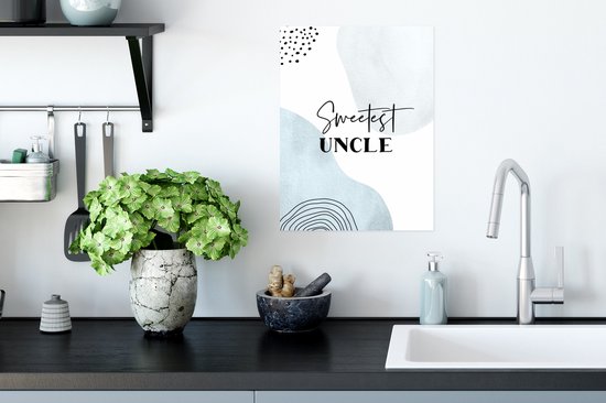 Affiche Citation - Oncle - Amour - Oncle - 30x40 cm