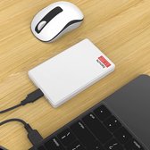 Twochi externe harde schijf 120 GB inclusief hoes ( voor foto`s , video`s , etc opslaan )
