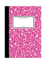 HappyBook - Notitieboek - Fuchsia - Roze - Softcover - Gelijnd - Werk - Studie - School - Dagboek - Elastiek - Boekenlegger - Cadeau - Relatiegeschenk - Business Notebook - Notitie