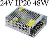 IP20 DC24V LED-stroomtransformator - Hoogwaardig materiaal - Waterdichte IP20-transformator