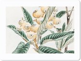 Muismat - Mousepad - Bes - Bladeren - Japans - 23x19 cm - Muismatten