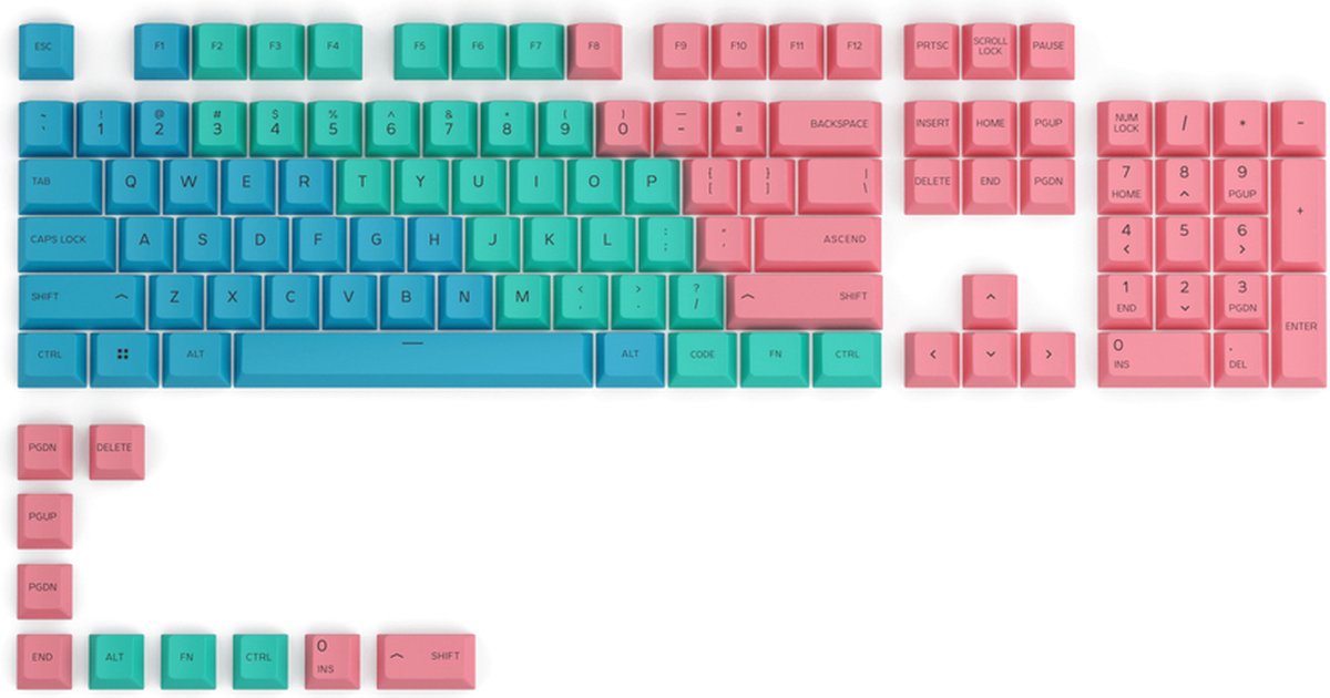 Glorious PC Gaming Race GPBT - Keycapset