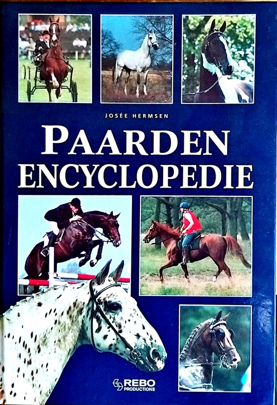 Cover van het boek 'Paarden encyclopedie'