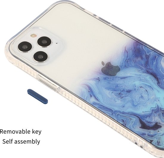 Mobigear Hardcase Marble Violet Apple iPhone 12 Pro Max