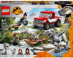 foto van LEGO Jurassic World Blue & Beta Velociraptorvangst - 76946