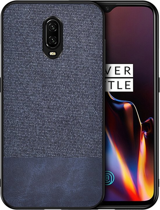 Mobigear Fabric Telefoonhoesje geschikt voor OnePlus 7 Hardcase