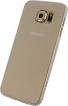 Samsung Galaxy S6 Hoesje - Xccess - Thin Frosty Serie - Hard Kunststof Backcover - Wit - Hoesje Geschikt Voor Samsung Galaxy S6