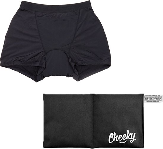 Cheeky Wipes - Sous-vêtements menstruels - Feeling Cosy - Avec pouf - Taille 48-50