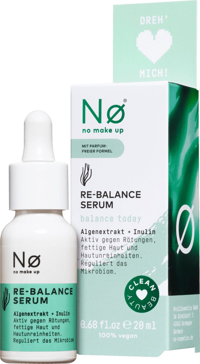 Nø Cosmetics Serum Re-balance 20ml