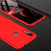 Mobigear Hoesje geschikt voor Xiaomi Redmi Note 7 Telefoonhoesje Hardcase | Mobigear TriGuard Backcover | Redmi Note 7 Case | Back Cover - Rood