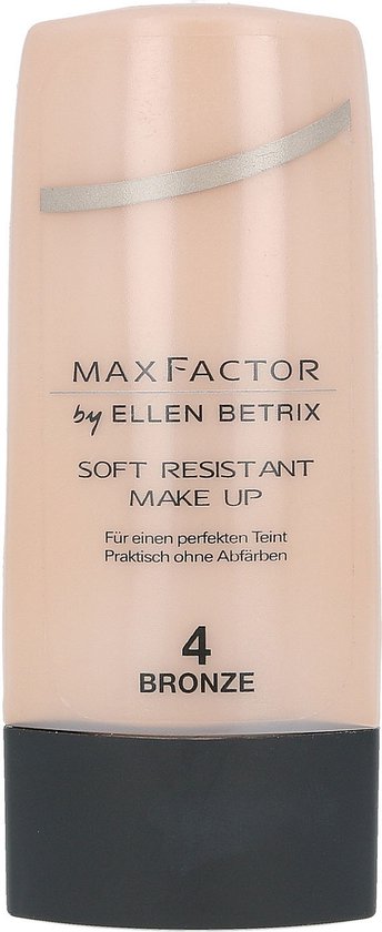 Max Factor By Ellen Betrix Soft Resistant Make Up Foundation - 4 Bronze  (German version) | bol.com