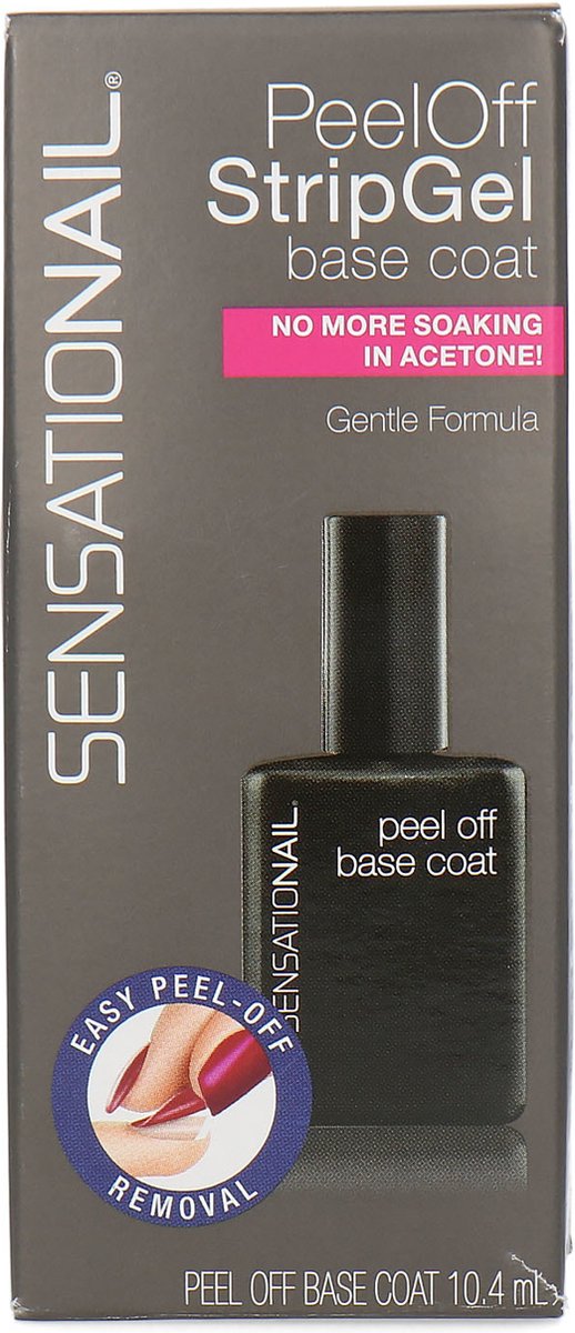 Sensationail Peel Off Strip Gel Base coat