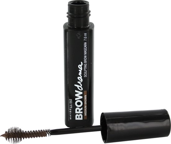 Maybelline Brow Drama - Medium Brown - Bruin - Wenkbrauwmascara