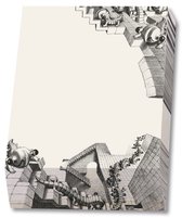 Bekking & Blitz - Memoblok - Memo blocnote - Notitieblok - Kunst – Grafische kunst- Uniek design - Trappenhuis - House of stairs - M.C. Escher