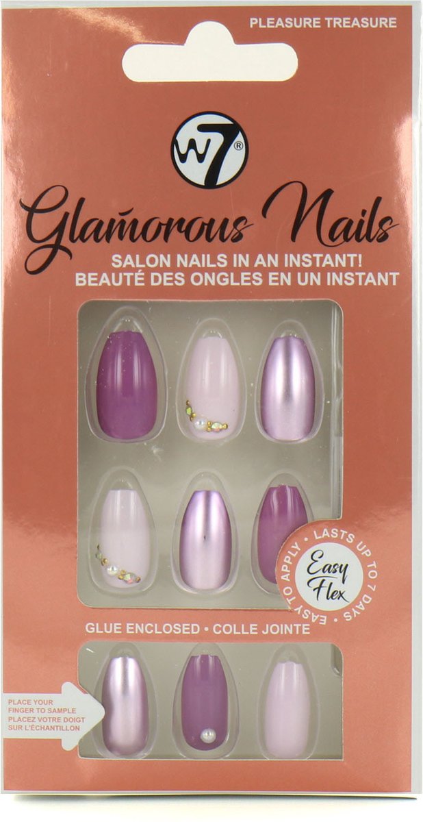 Goedkoopste W7 Glamorous Nails - Pleasure Treasure