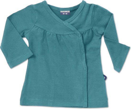 Silky Label vest met knoopjes Maroc blue - maat 62/68 - blauw