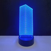 3D LED Lamp - Letter - I