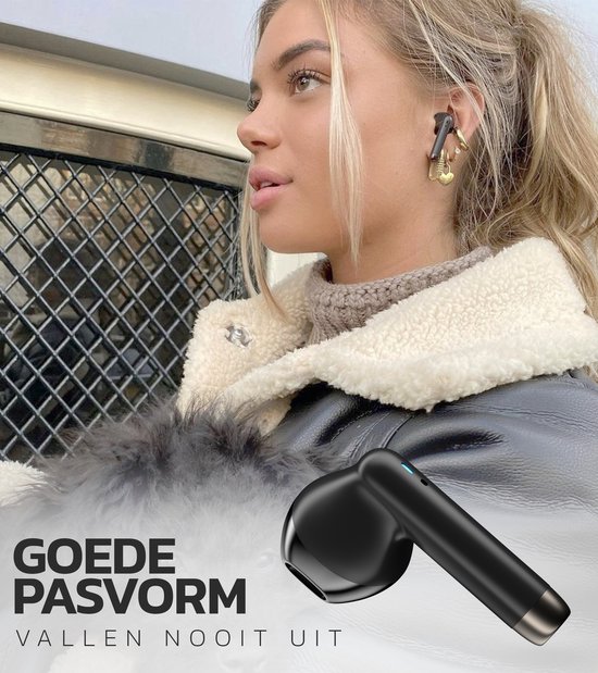 Yapa Pro Wireless Earbuds - Draadloze Oordopjes Met Bluetooth - USB-C - Zwart - Yapa Electronics