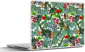 Laptop sticker - 17.3 inch - Patroon - Planten - Jungle - 40x30cm - Laptopstickers - Laptop skin - Cover