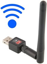 Wifi Adapter | Draadloze Mini USB-adapter | Wifi Versterker | Wifi Adapter USB | Wifi Antenne | 802.11N LAN Adapter| Network Dongle | USB Wifi Antenne voor PC Laptop Computer