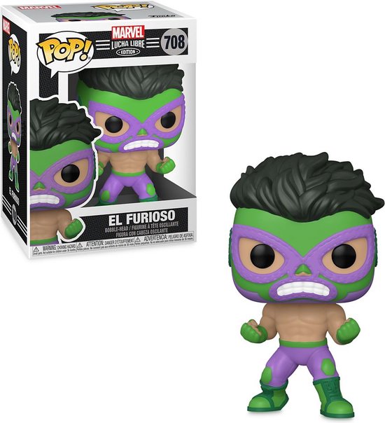 Pop! Marvel: Lucha Libre Edition - El Furioso FUNKO