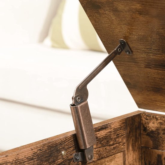 Opbergkist - SONOMA - Industriële Stijl, Robuuste Design Met Praktische Opslag Voor Hal Slaapkamer Of Kinderkamer 100 X 40 X 46 Cm
