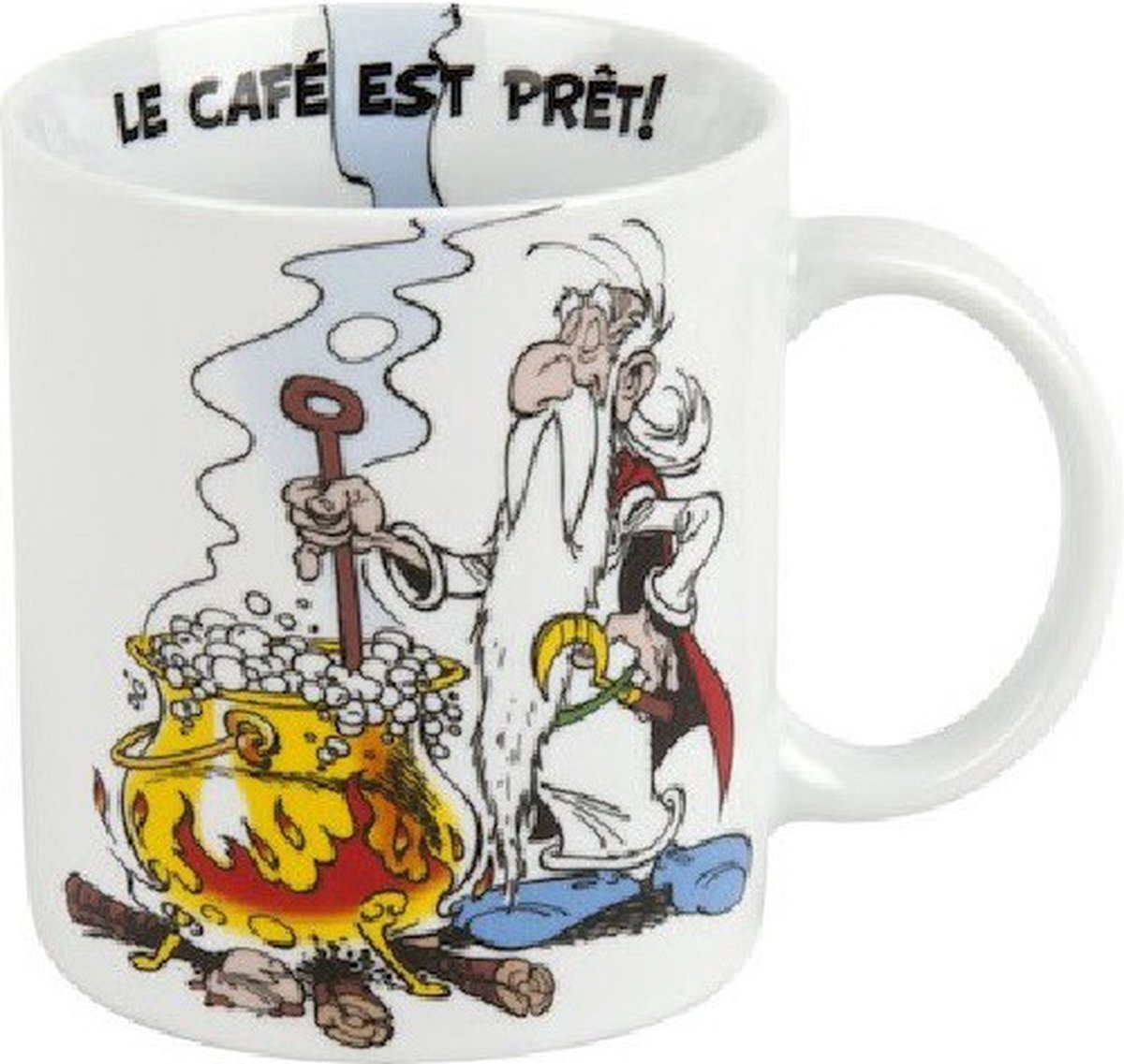 Asterix en Obelix Mok - Konitz - Le cafe est pret! - aardewerk