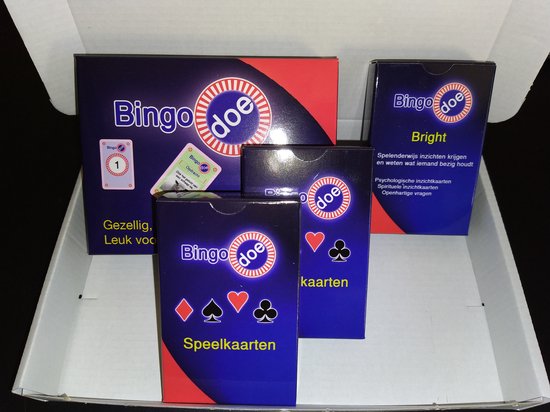 Afbeelding van het spel Bingo-doe vakantie-voordeelset met kaartspellen en speelkaarten