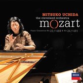 The Cleveland Orchestra, Mitsuko Uchida - Mozart: Piano Concertos Nos.24 & 23 (CD)