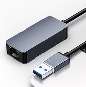 NÖRDIC USB-LAN25 USB3.0 naar RJ45 adapter - 2,5Gbps - Space Gray