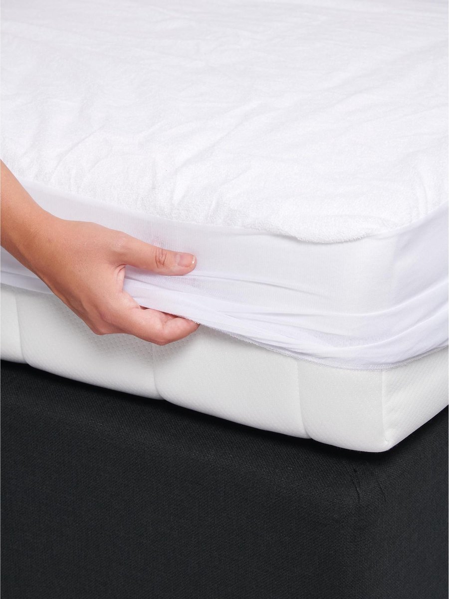 Essenza Waterproof 90C Hoeslaken Wit - 90x200 cm