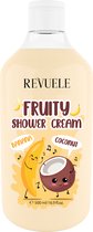 Revuele Fruity Shower Cream Cononut And Banana 500ml.