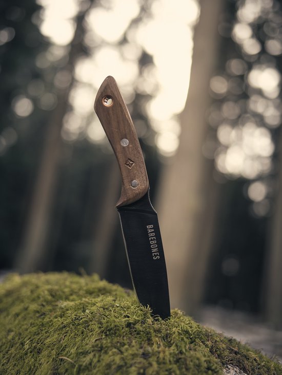 Barebones No. 6 Field Knife traditioneel mes met holster