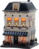 die Porte von Cleve Sneek kerstdorp 20 cm led wit