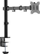 NÖRDIC AM3-21 Monitor arm - Ergonomisch - Met schermbevestiging - Geschikt voor schermen van 17-32 Inch - Zwart