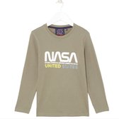 Nasa t-shirt - kaki - Maat 116 / 6 jaar