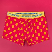 Boxershorts 2 stuks - Svensk Husman - 2-Pack - Rood en Blauw - S