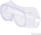 ESTARK® Veiligheidsbril Transparant - Professioneel - LichtGewicht - Polycarbonaat - CE gekeurd - Vuurwerkbril - Beschermbril - Veiligheidbril - Veiligheid Bril - Oogbeschermer - S
