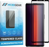 Mobigear Screenprotector geschikt voor Sony Xperia 5 II Glazen | Mobigear Premium Screenprotector - Case Friendly - Zwart