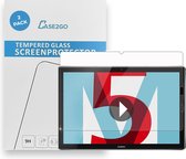 Tablet screenprotector geschikt voor Huawei MediaPad M5 10.8 (PRO) - Case-friendly screenprotector - 2 stuks - Tempered Glass - Transparant
