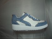 DAMES | SPORTIEF | LERORA | blauw/wit | 38,5