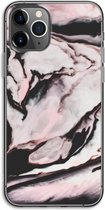 Case Company® - iPhone 11 Pro hoesje - Roze stroom - Soft Cover Telefoonhoesje - Bescherming aan alle Kanten en Schermrand