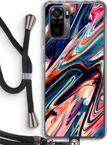 Case Company® - Xiaomi Redmi Note 10 Pro hoesje met Koord - Quantum Being - Telefoonhoesje met Zwart Koord - Bescherming aan alle Kanten en Over de Schermrand