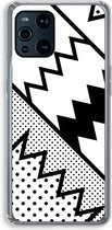 Case Company® - OPPO Find X3 Pro hoesje - Pop Art #5 - Soft Cover Telefoonhoesje - Bescherming aan alle Kanten en Schermrand