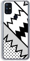 Case Company® - OnePlus Nord N10 5G hoesje - Pop Art #5 - Soft Cover Telefoonhoesje - Bescherming aan alle Kanten en Schermrand