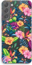 Case Company® - Samsung Galaxy S22 Plus hoesje - Tropisch 2 - Soft Cover Telefoonhoesje - Bescherming aan alle Kanten en Schermrand