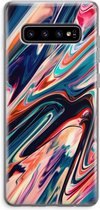 Case Company® - Samsung Galaxy S10 Plus hoesje - Quantum Being - Soft Cover Telefoonhoesje - Bescherming aan alle Kanten en Schermrand